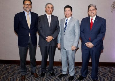 Carlos Ros, Juan Bancalari, Luis Ros y Carlos Nieto