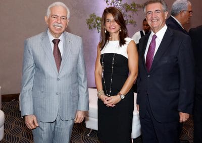 Luis Molina, Carolina Ureña y Rafael Casas